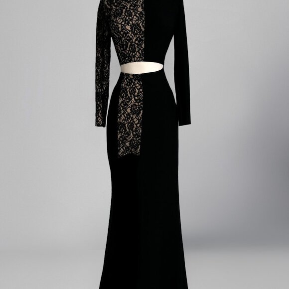 Brand New US 6 GEMY MAALOUF 2 Piece Evening Gown - Picture 1 of 9